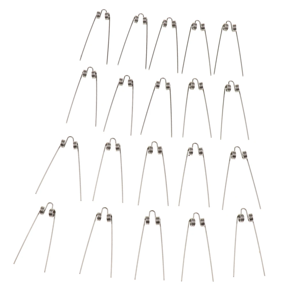20 Pcs Of Set Trombone/ Trumpet/Tuba/Baritone Water Key Spit Valve Springs