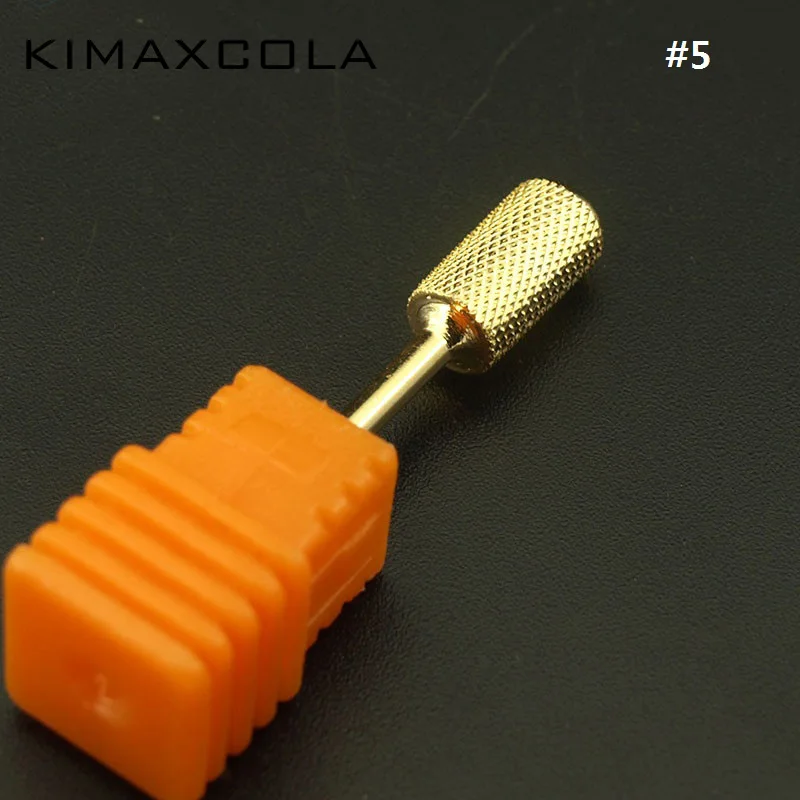 KIMAXCOLA фрезерные твердосплавные сверла для ногтей, сверла по металлу, кутикулы для маникюра, электрические аксессуары для сверления ногтей, 2,35 мм