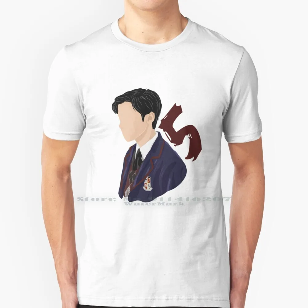 Numero 5 - The Umbrella Academy T Shirt 100% Puro Cotone The Umbrella Academy Umbrella Academy Tua Aidan Gallagher Lipier Gallaghe