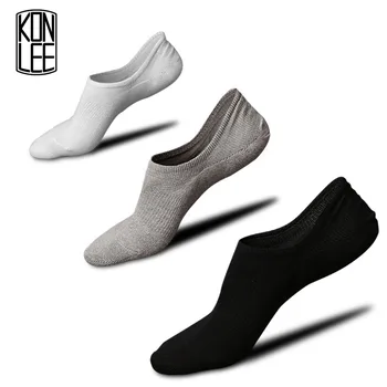 

Socks Men's Summer Men's Boat Socks Low-top Anti-skid Breathable Invisible Socks Trend Solid Color Shallow-mouth Men's Socks