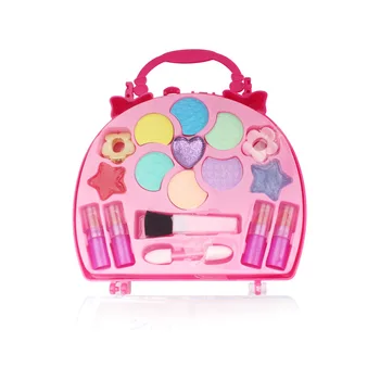 

Children's cosmetics girl makeup set princess play house gift toyKids Cosmetics Kit Suitcase Makeup Set Children Princess