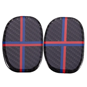 

2X New Car Styling Carbon Fiber Interior Seat Handle Cover Trim Fit for Mini Cooper F55 F56