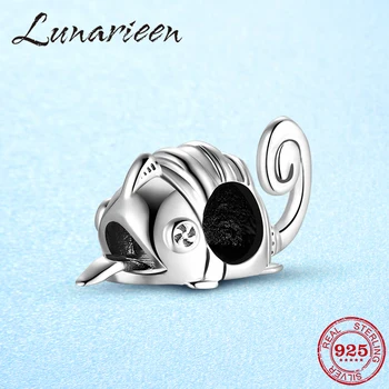 

New 925 Sterling Silver Magical Lizard 925 Sterling Silver Beads Fit designer charms Bracelets for women Jewelry Making