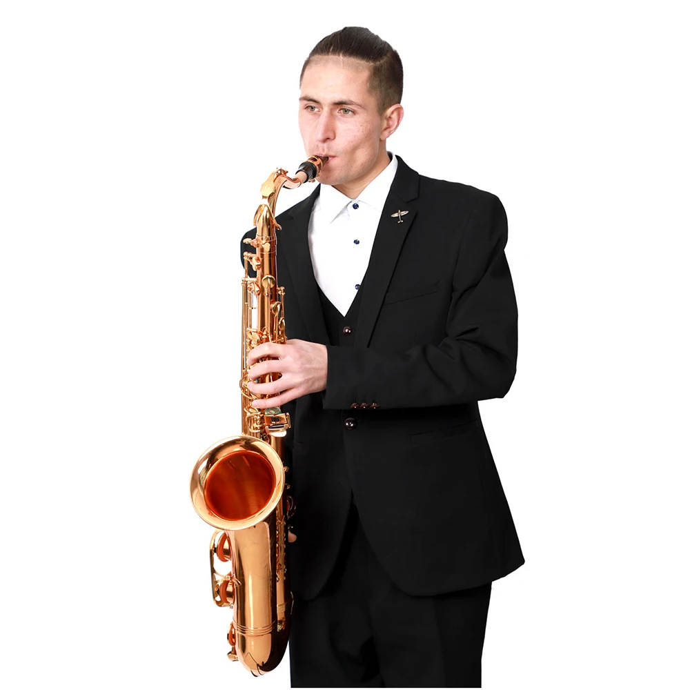 B-плоский тенор саксофон для взрослых начинающих саксофон деревянный духовой инструмент