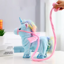 Горячая Распродажа, взрывной поводок, кукла ангела, ходячая электрическая бархатная игрушка, мягкая игрушка, Детский Рождественский подарок, новогодняя игрушка