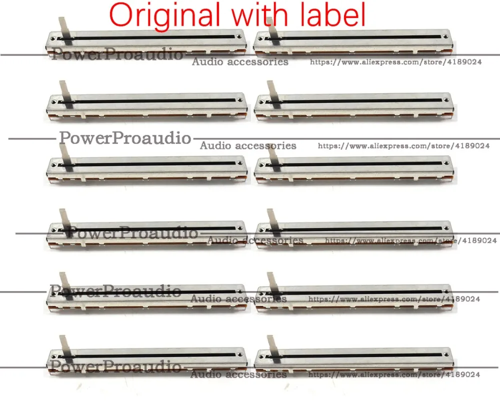 10 Pz Originale Slide Passo Tempo Fader Per Pioneer Ddj-Sx2 Ddj-Sx2-N Ddj-Sx Ddj-Sx-W