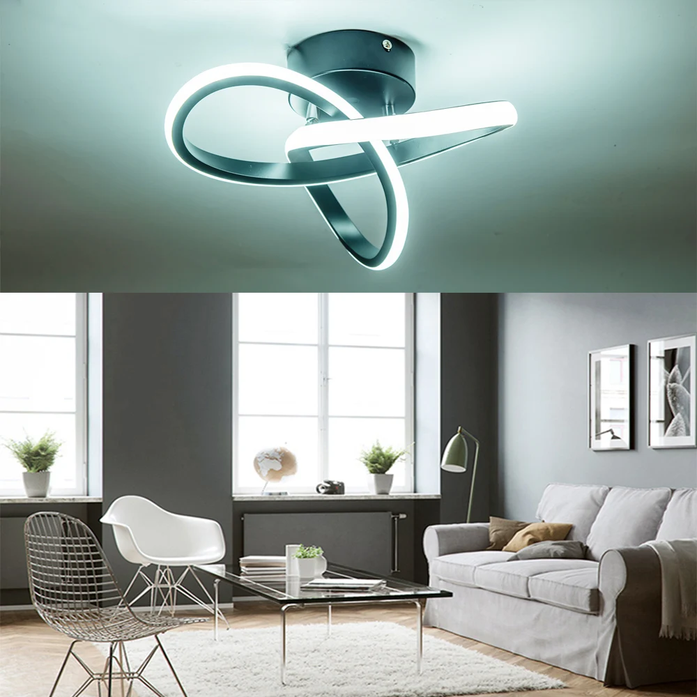 Multiple Led Ceiling Light Install Living Room Balcony New Modern Led Ceiling Lamp Corridor Room Aisle Chandelier Lighting