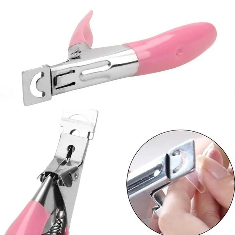 

Fake Nail Cutter Professional Nail Clippers Straight Edge Acrylic Nail Clipper Tips Manicure Cutter Guillotine Cut False Nails