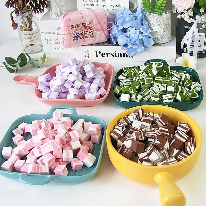 

Boxi Sponge Square Additives For Slime Foam Supplies DIY Kit Sprinkles Filler Accessories For Fluffy Cloud Clear Slime In Stock