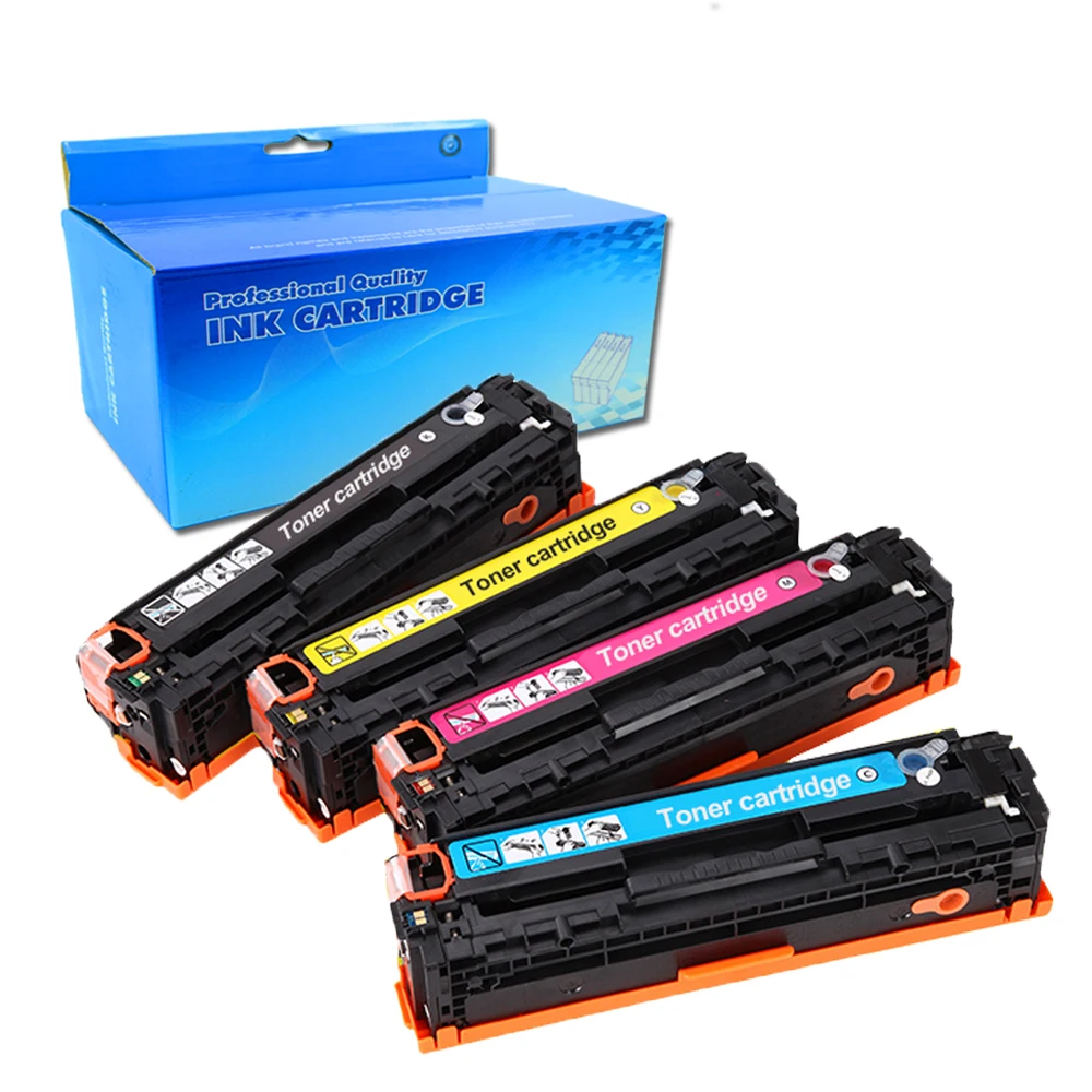 

Compatible CB540A CB540 540A 540 CB541A CB542A CB543A 125A Color Toner Cartridge for HP LaserJet CP1215 CP1515n CP1217 CM1312