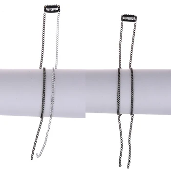 

Simple Long Tassel Chains for Women Headwear Trend Personality Geometric Aluminum Hair Chain Fashion Hair Jewelry Accessories