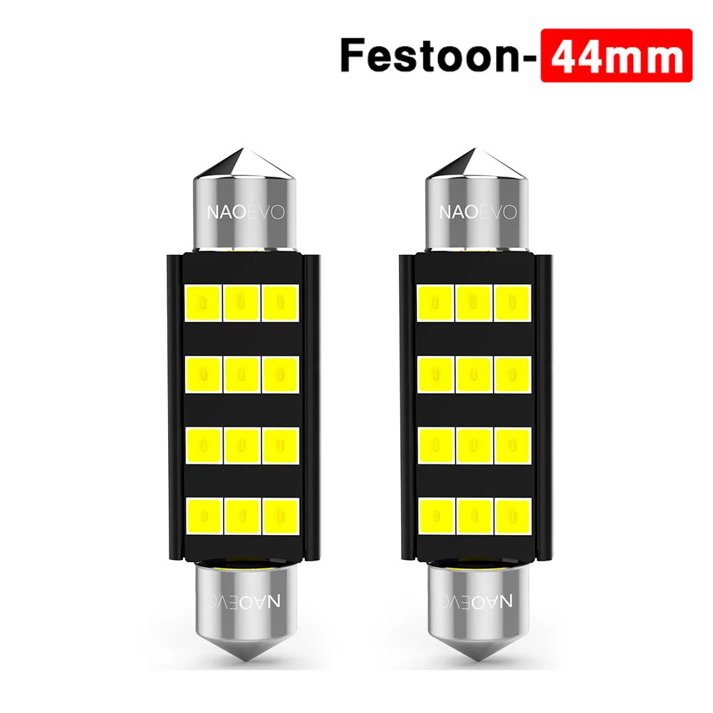 Coche luz de lectura domo Festoon bombilla W5W Led T10 C5W BA9S H21W Led  vehículo Panel de la lámpar gao jinjia