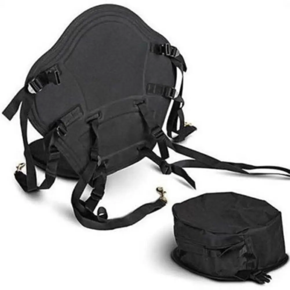 HiMISS Регулируемый мягкий каяк сиденье с сумкой для хранения каноэ спинка подушка для дрифтинга каяк сиденье неопрен 600D полиэстер