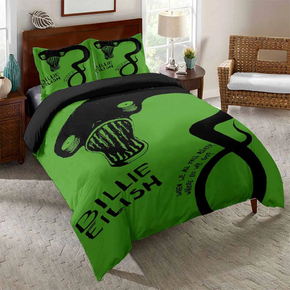 3D BILLIE EILISH BEDDING SET (12 VARIAN)