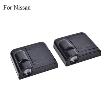 

2pcs Wireless LED Car Door Lights Welcome Projector Logo Batman Ghost Shadow Light Signal Lamp Replacements