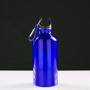 

Tourist flask "Classic" with carabiner, 400 ml, blue, 7x15 cm 1164295