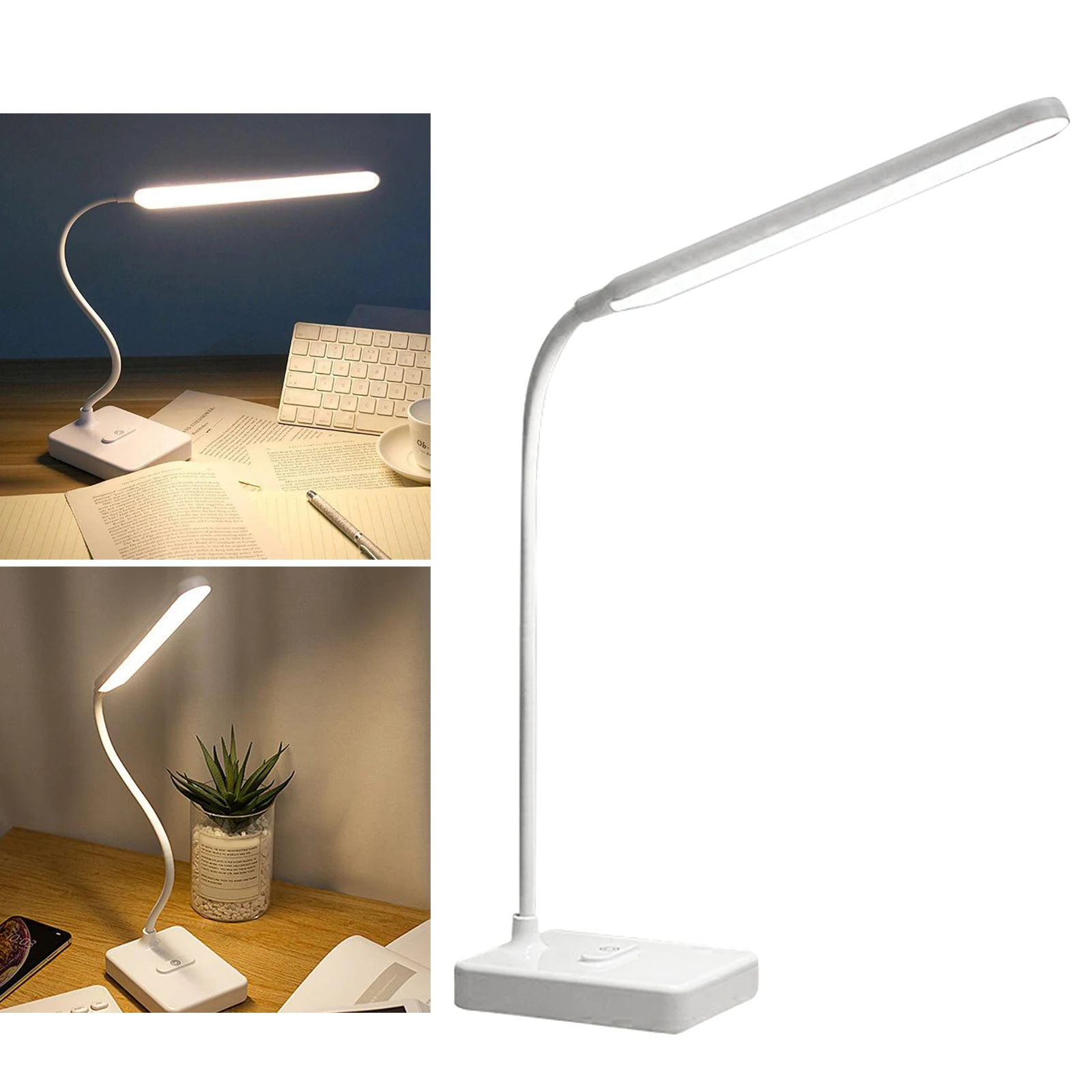 LED Desk Lamp Table Night Light Adjustable Nightlight USB Port LED Desk Lamp Table Night Light Adjustable Nightlight USB Port