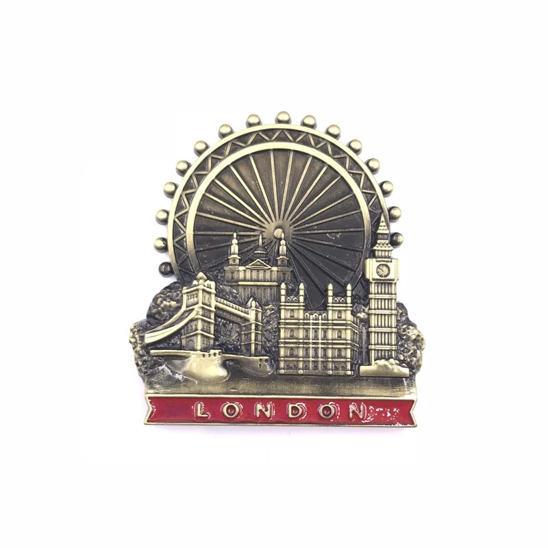 Handmade Europe Dubai USA Austria Vienna Venice UK Metal Magnets Refrigerator Stickers Bottle Openers Gift Souvenirs