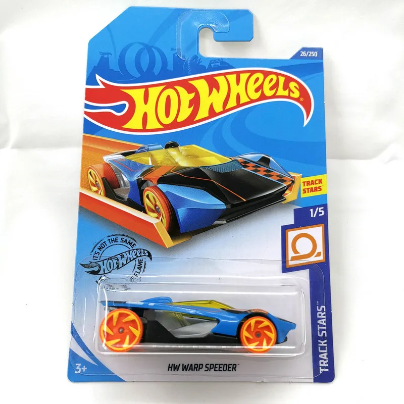 2020-26 Hot Wheels 1:64 Автомобиль HW WARP SPEEDER металлическая литая модель автомобиля детские