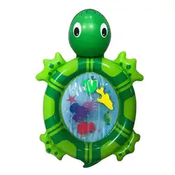 ПВХ водные виды спорта надувная черепаха детский игровой планшет мультфильм забавная подушка безопасности