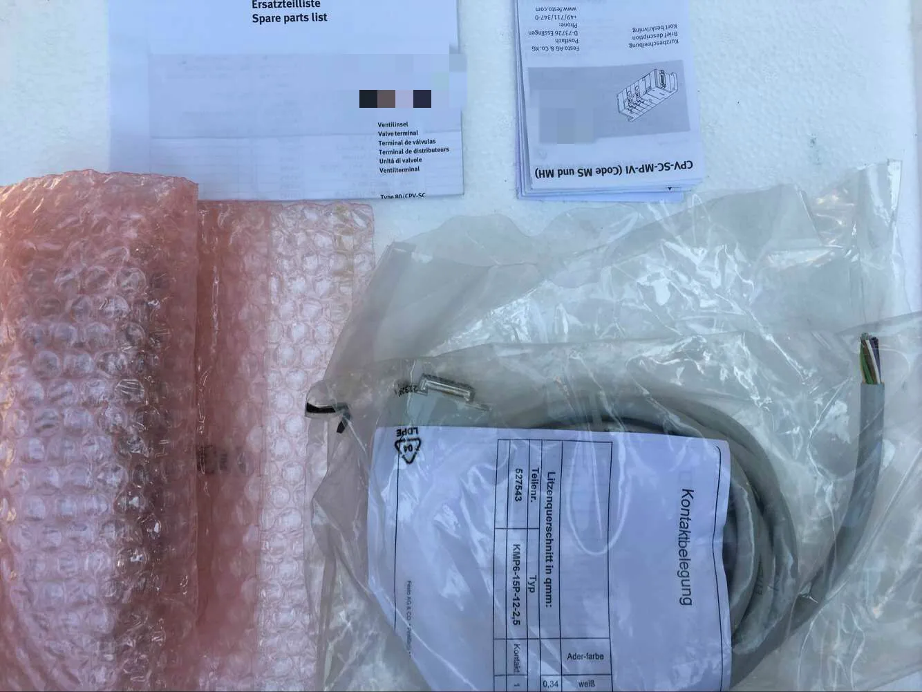 CPVSC1-AE8-MS15 530475 CPV-SC-MP-VI80P для электромагнитный клапан festo