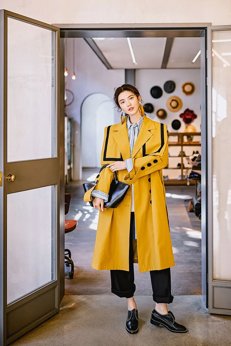 MEVGOHOT, новинка 2019, женское модное длинное пальто с матросским воротником размера плюс на пуговицах, осенне-зимнее винтажное пальто в стиле