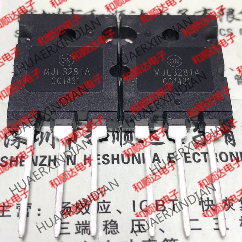 5 шт., новые оригинальные кнопки MJL3281A TO-3PL 200V 15A на