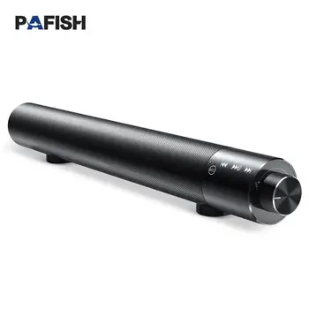 

New sound bar Bluetooth speaker portable wireless subwoofer dual speaker sound player AUX / TF sound bar stereo for PC and TV