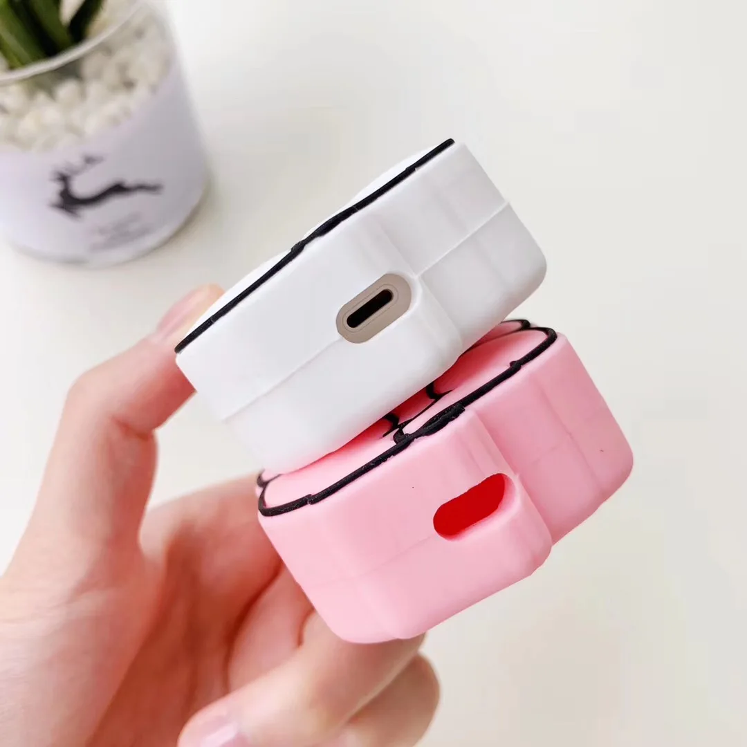 Силиконовый чехол Lord Nermal для iPhone, чехол для AirPods, беспроводная bluetooth гарнитура, чехол для Airpods 1 2 3D RIP N DIP Tide Cat