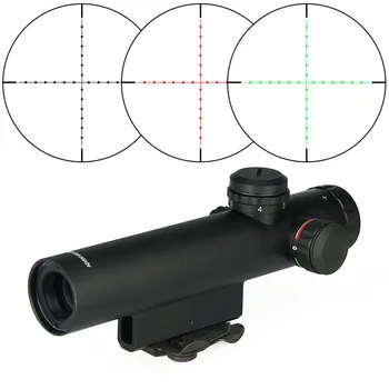 

PPT Rifle Scope Optics 4x20E AR .223 5.56 Carry Handle Compact Riflescope ShockProof Electro GunSight gs1-0007
