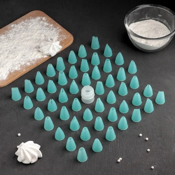 

Set of confectionery nozzles d = 2 cm, 52 pcs, adapter, in case