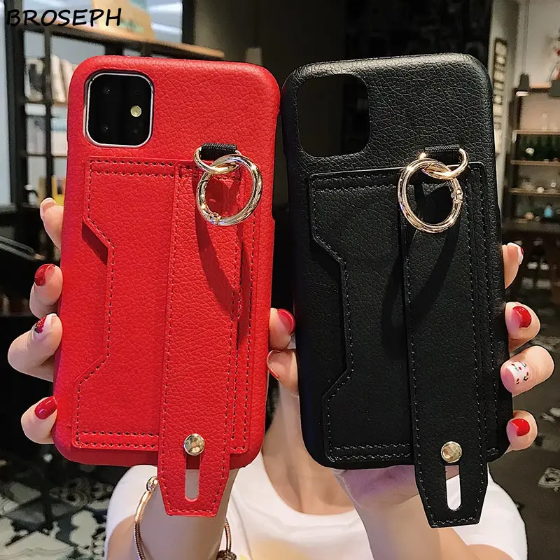 Чехол для телефона из искусственной кожи iphone 11 Pro Max XS XR X Роскошный чехол 6 6s 7 8 plus