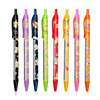 

1PC 0.38mm Kamio Japan Cute Cartoon Gel Pen Kawaii Modeling 0.38mm Press Neutral Pen