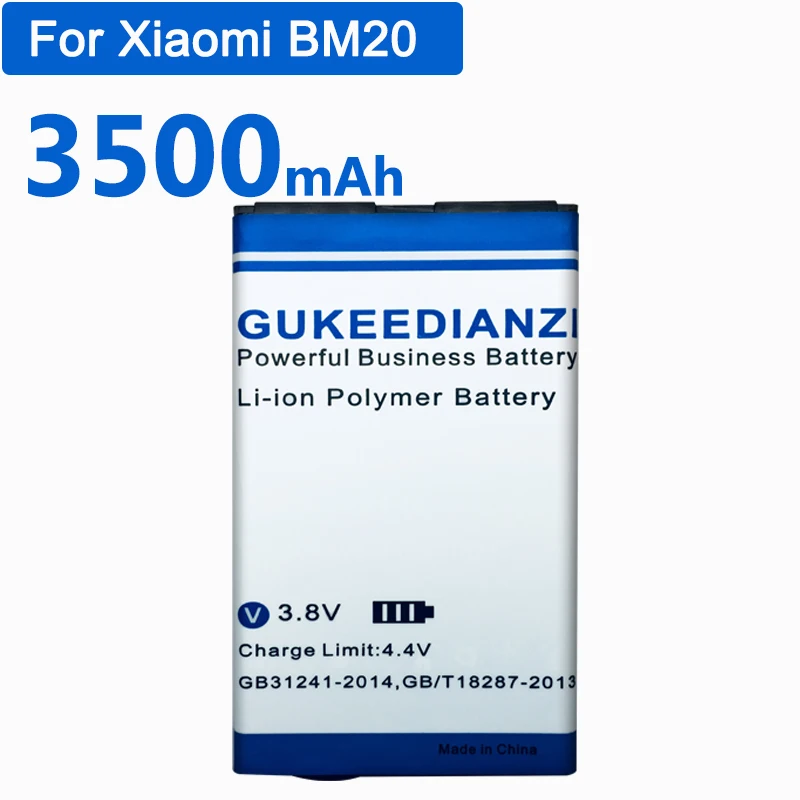 Аккумулятор GUKEEDIANZI mi2S BM20 3500 мАч литиевый полимерный аккумулятор для Xiaomi mi 2 2S mi2