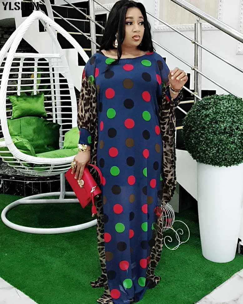 Print African Dresses For Women Dashiki Summer Plus Size African Dress Ladies Traditional Africa Clothing Fairy Dreams 2pcs set 02