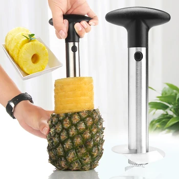 

Stainless Steel Pineapple Knife Pineapple Peeler Multifunctional Pineapple Slicers Fruit Knife Cutter Corer Slicer Kitchen Tools