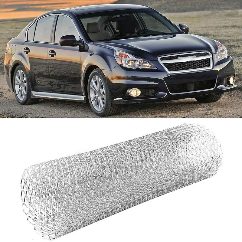 40X13 Inch Universal Car Grille Mesh Car Grille Mesh Sheet Grid Rhombic