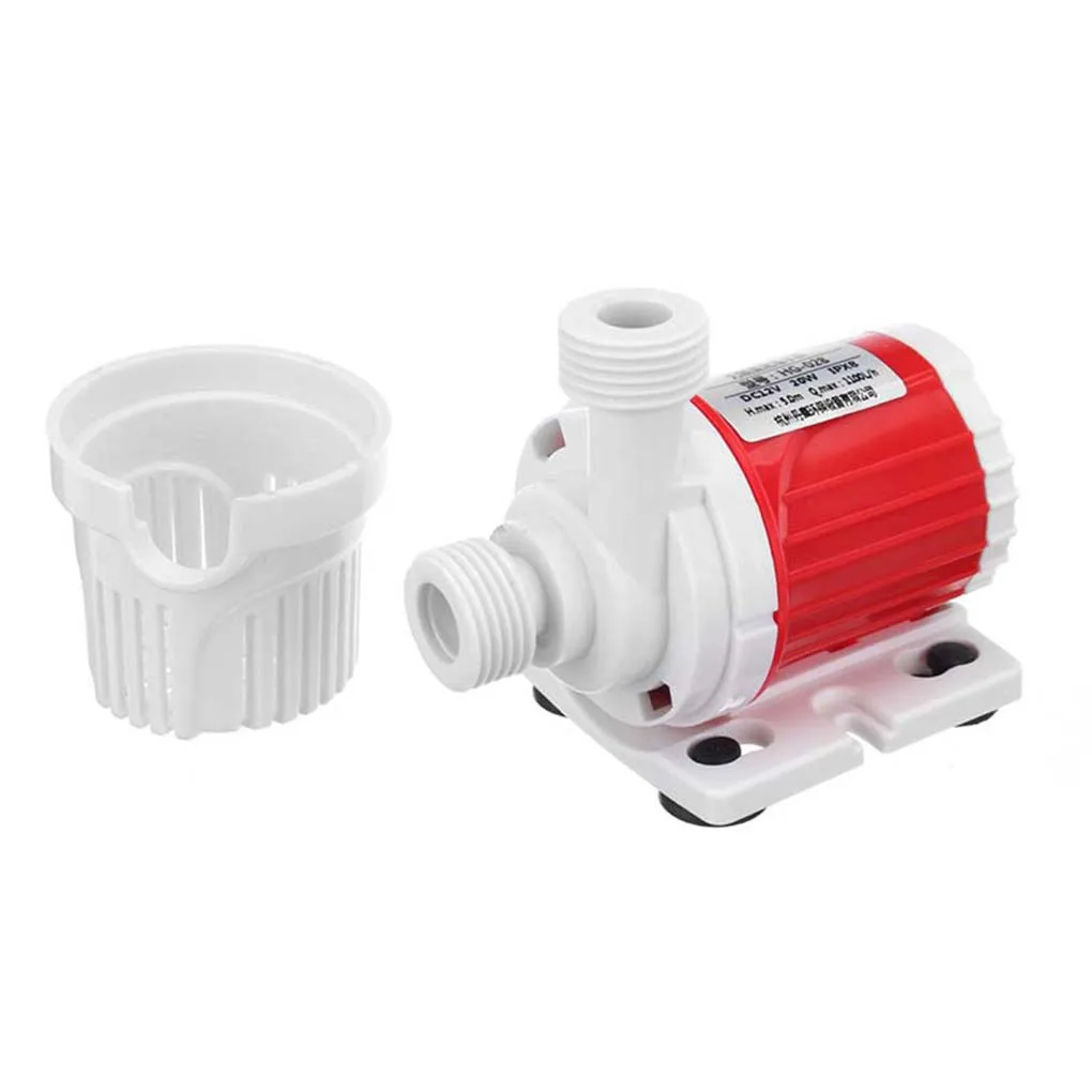 DC12V портативный 1100л/ч Макс лифт 5 м Солнечный погружной водяной насос аквариум 20 Вт Ландшафтные принадлежности