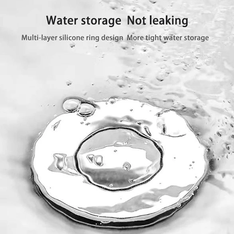 Universal Copper Pop-Up Bounce Core Basin Drain Filter Hair Catcher Bath Stopper