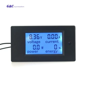 

100V 20A USB LCD current and voltage charger capacity tester digital four in one voltage and current power meter diy electronics