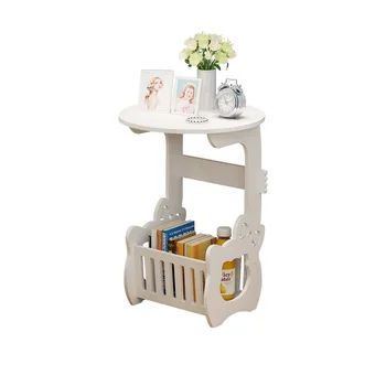 

European modern tea table Simplicity Mini bedside small round table Living room round leisure table