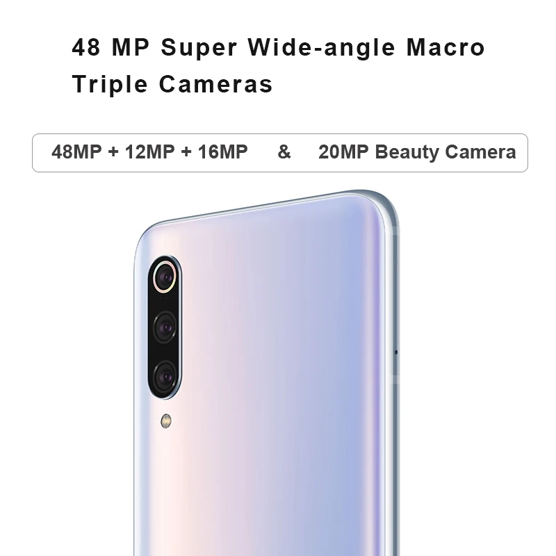 Xiaomi mi 9 pro mi 9 Pro(5G) 12GB 512GB Смартфон Snapdragon 855 Plus 4000mAh аккумулятор 48MP Тройная камера 45W зарядное устройство