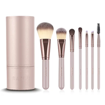 

FUQUE 7PCS Makeup Brushes Kit Beauty Make up Brush set Concealer Cosmetic Pincel Blush Eyeshadow Concealer Cosmetic Tool