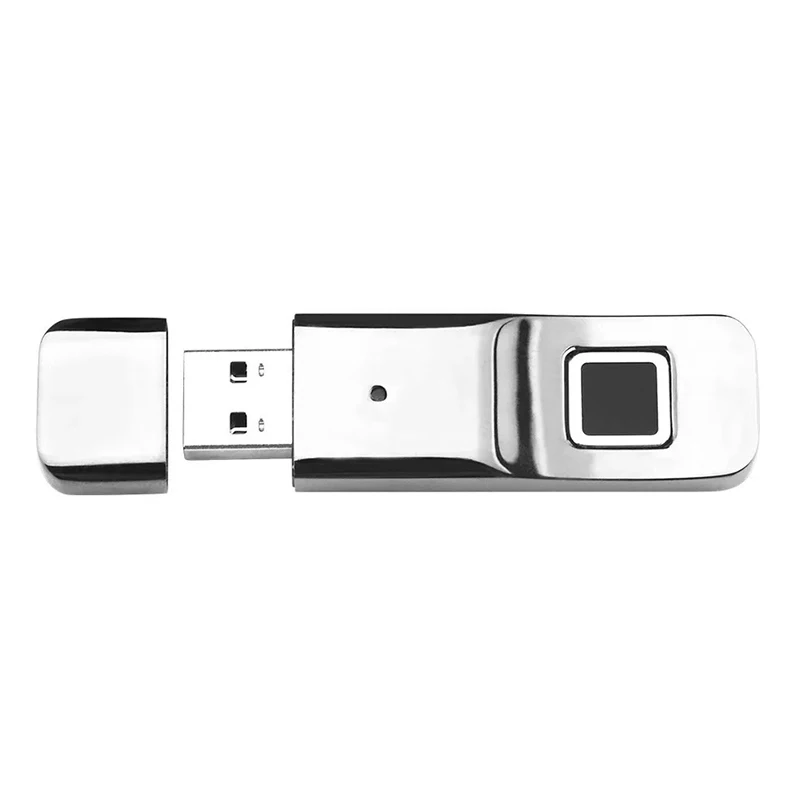 US $47.39 Fingerprint Encrypted Pendrive 32GB Encryption USB Flash Drives Data Security Business Office Metal Password Stable Private 32G