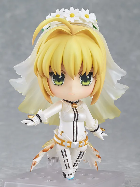 Fate/EXTRA Stay Night CCC Saber Bride Lily Nero свадебное платье Ver. Экшн фигурка из ПВХ дуга модель