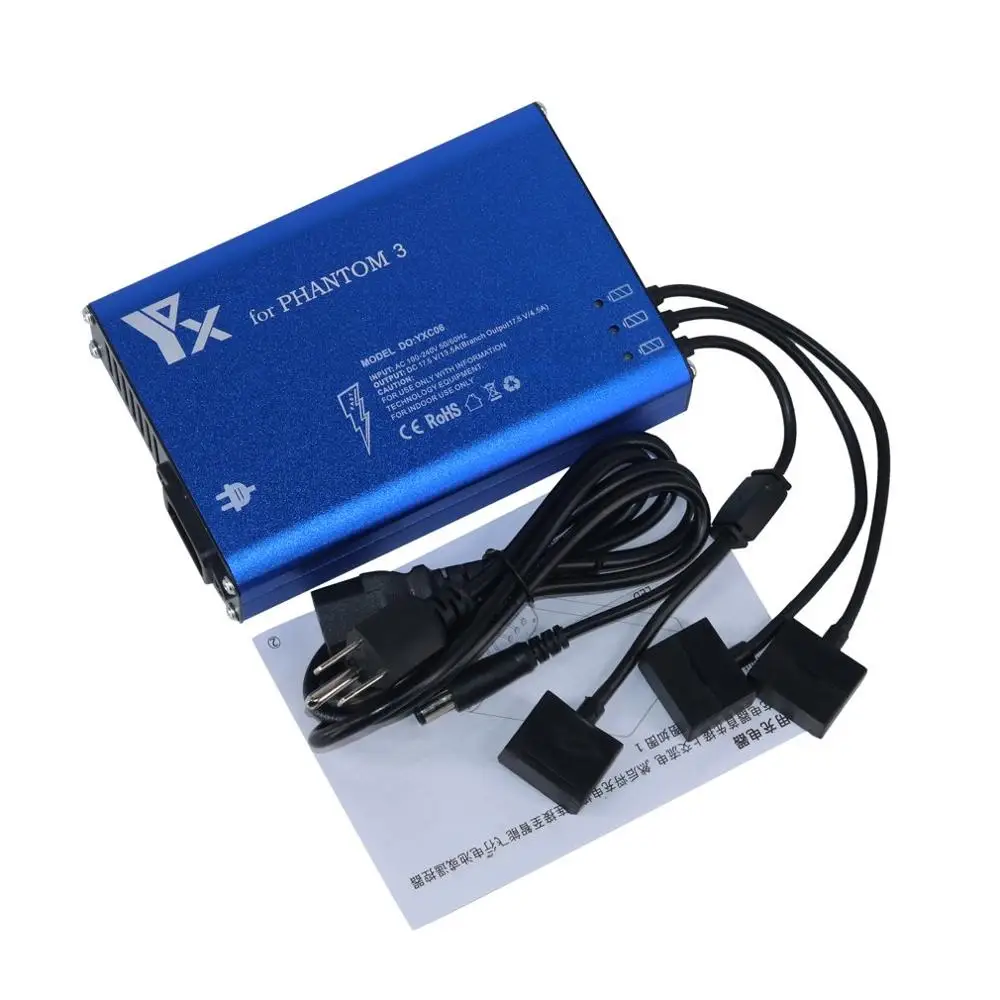 Online 4 in 1 Parallel Power Hub Intelligente Batterie Controller Ladegerät für DJI Phantom 3 Standard Professionellen Erweiterte SE FPV Drone