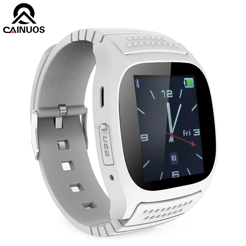 

CAINUOS Bluetooth Smart Watch Men Watches With Touch Screen Big Battery Support TF Sim Card Camera for Android Phone Smartwatch
