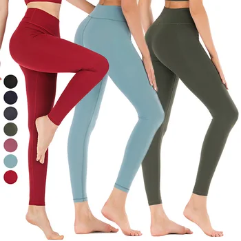 

Women Yoga Leggings Fitness Seamless High Waist Yoga Gym Pants Activewear Workout Trousers Slim Gym Sportswear Trousers