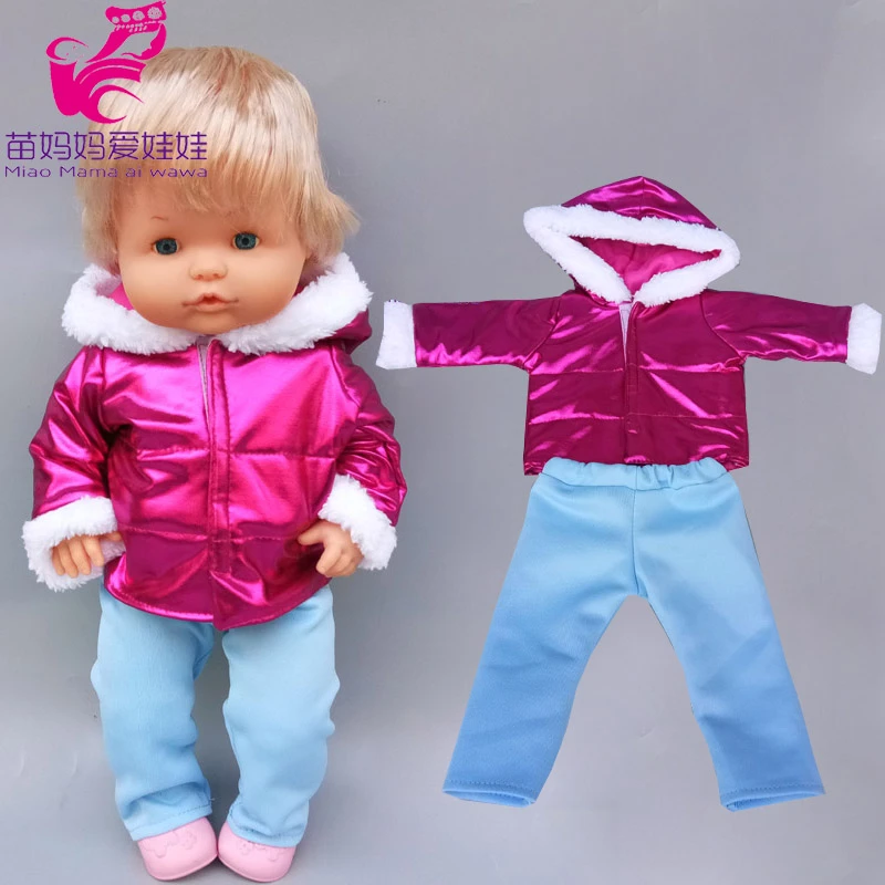 Abrigo para muñeca Ropa y pantalones de invierno, 40cm, 42cm|Muñecas| - AliExpress