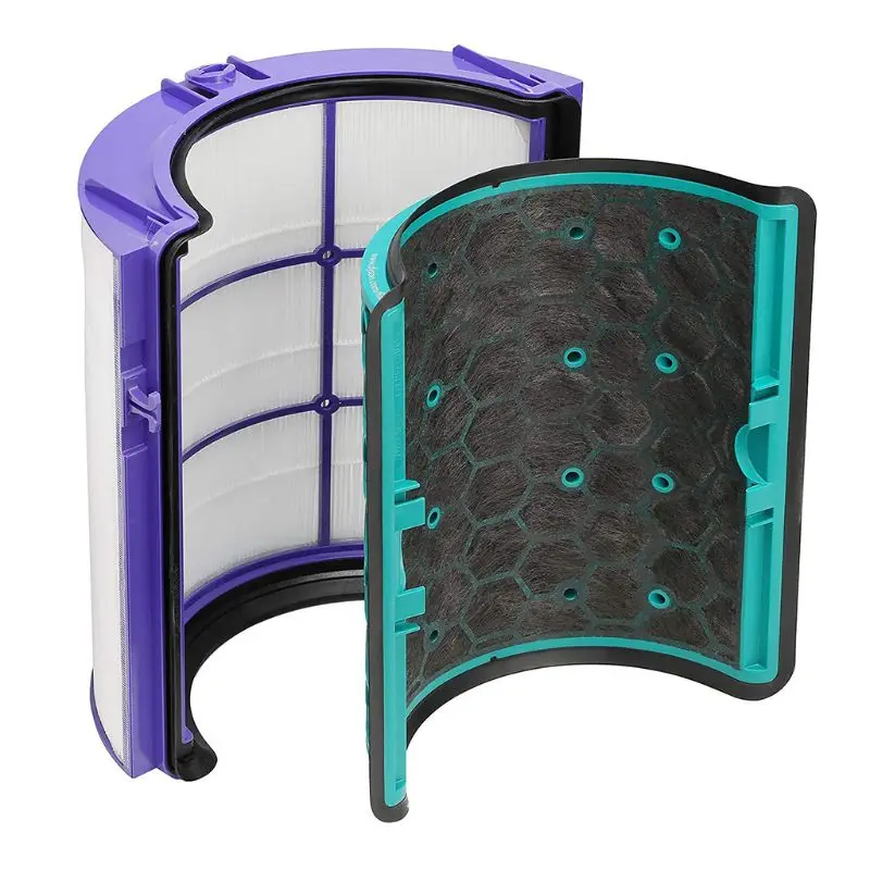 Замена фильтрующего элемента воздухоочистителя для Dyson TP04/HP04/DP04/TP05/HP05 герметичная Двухступенчатая система фильтра на 360 градусов (HEPA Filt